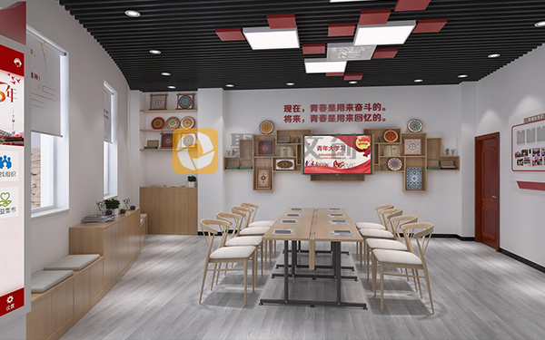 廣州黨建館建設公司分享，黨建館內(nèi)部的功能區(qū)劃分